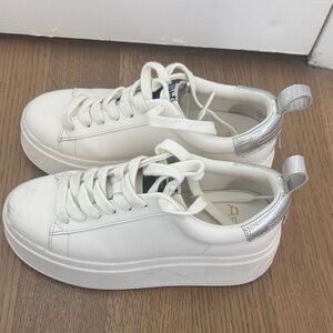 Ash Women's white Platform Low-Top Sneakers